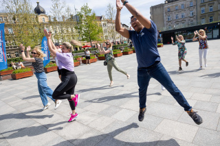 Mieszkańcy Opola świętowali Międzynarodowy Dzień Tańca [fot. Sławomir Mielnik]