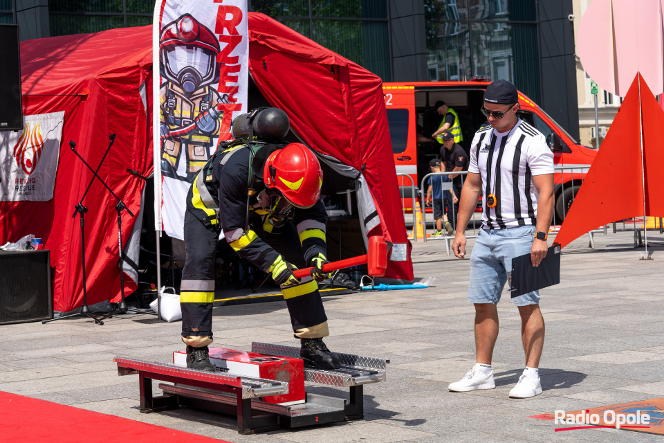 Zawody strażackie Opole Toughest FireFighter 2024 [fot. Adam Dubiński]