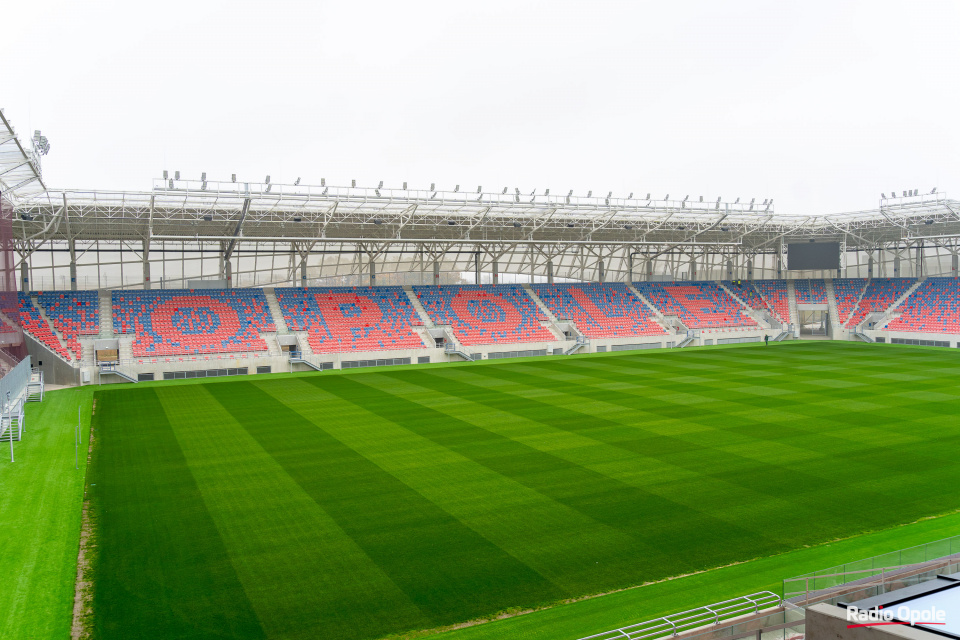 Stadion Opolski coraz bliżej ukończenia - listopad 2024 [fot. Adam Dubiński]