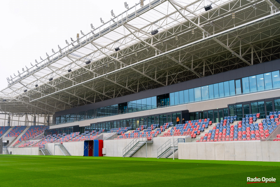 Stadion Opolski coraz bliżej ukończenia - listopad 2024 [fot. Adam Dubiński]