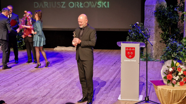 Dariusz Orłowski laureatem Trytona Nyskiego. Chce się dalej coś robić, podążać do celu