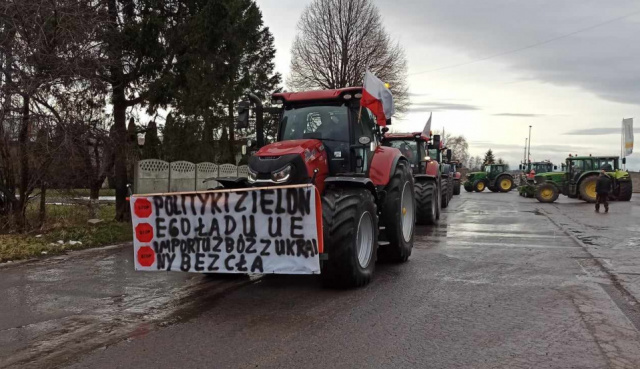 Rolnicy z Głubczyc ruszają w stronę granicy. To będzie polsko-czeski protest