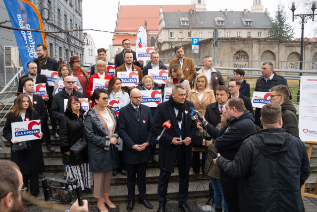 Kandydaci Koalicji Obywatelskiej do Rady Miasta Opola. Lista liczy 33 nazwiska