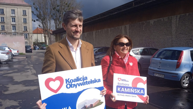 Barbara Kamińska i Tomasz Kaliszan chcą budowy hali targowej dla ekokupców