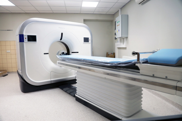 Jeszcze w kwietniu pacjenci kluczborskiego szpitala powinni skorzystać z nowego tomografu
