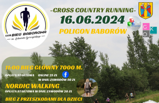 Cross Country Running już w ten weekend w Baborowie