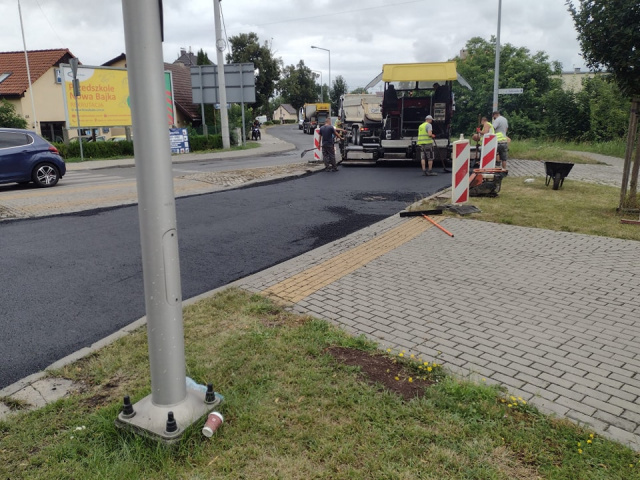 Dzisiaj utrudnienia na Zaodrzu w Opolu. Będą układali asfalt na Prószkowskiej