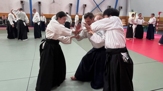 Miłośnicy aikido szkolą się w Opolu. Seminarium z japońskimi mistrzami potrwa do niedzieli