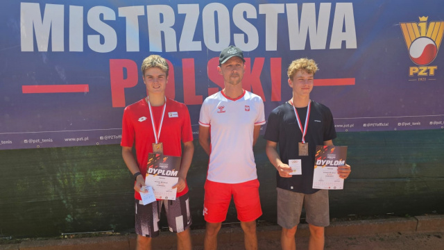 Opolski tenisista Jan Chłodnicki trzecim zawodnikiem w Polsce