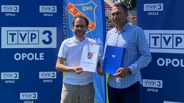 Odra Opole gra z TVP. Lokalny oddział przygotowuje program o tematyce piłkarskiej