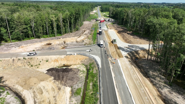 Nowe zasady ruchu na remontowanej krajówce Krapkowice - Rogów Opolski