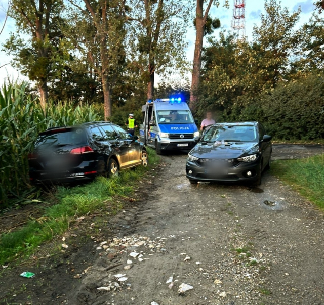 Policyjny pościg z finałem w kukurydzy. Powodów do ucieczki było wiele