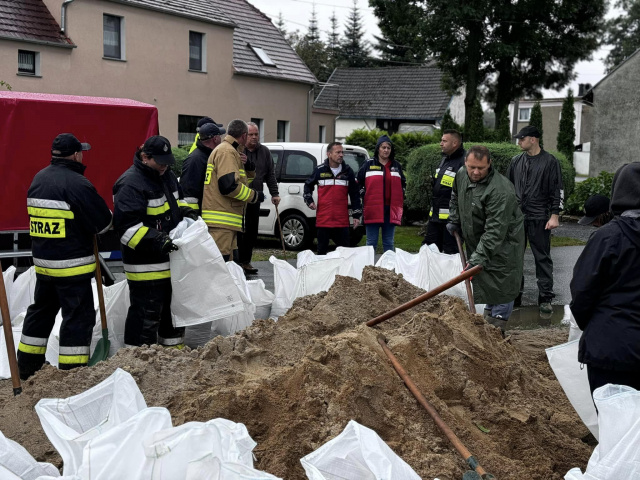 Osobłoga coraz groźniejsza. Alarm przeciwpowodziowy w gminach powiatu krapkowickiego