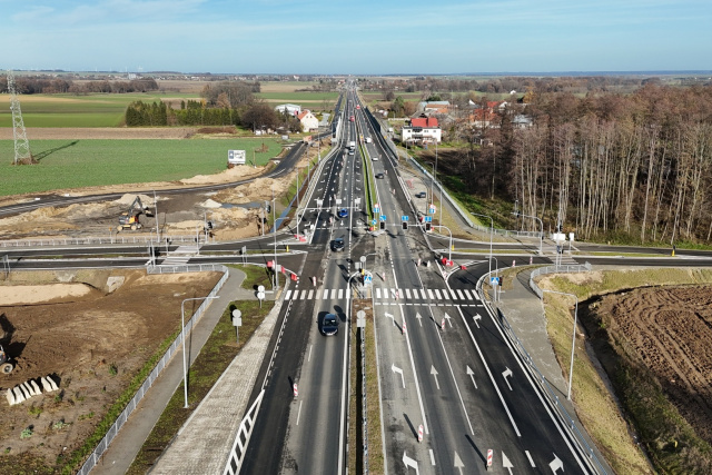 Koniec prac na DK46 pod Nysą. Powrócił kultowy grzybek