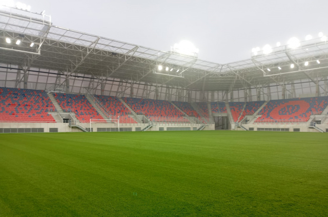 Mecz Odra Opole - FC Magdeburg na otwarcie nowego stadionu w Opolu