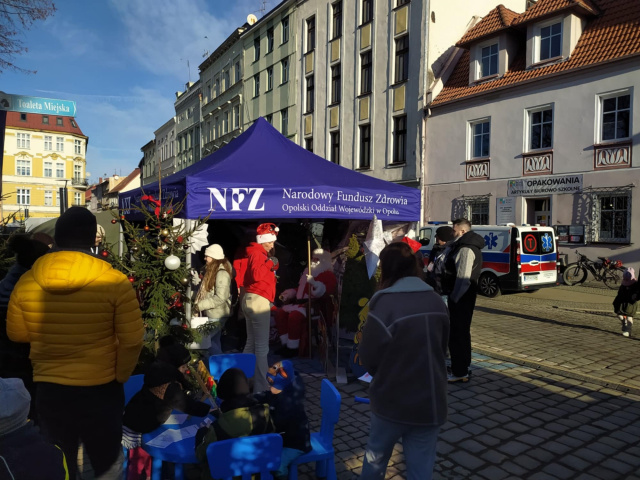 Bardzo fajna akcja. Świąteczna Strefa Zdrowia w Głuchołazach