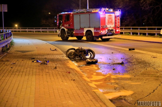 Śmiertelny wypadek w Opolu - zginął motocyklista