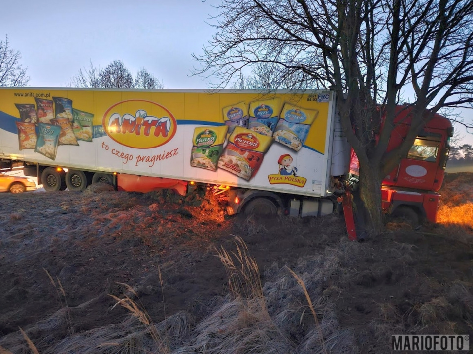 Wypadek w Trzebiszynie (fot.Mario)
