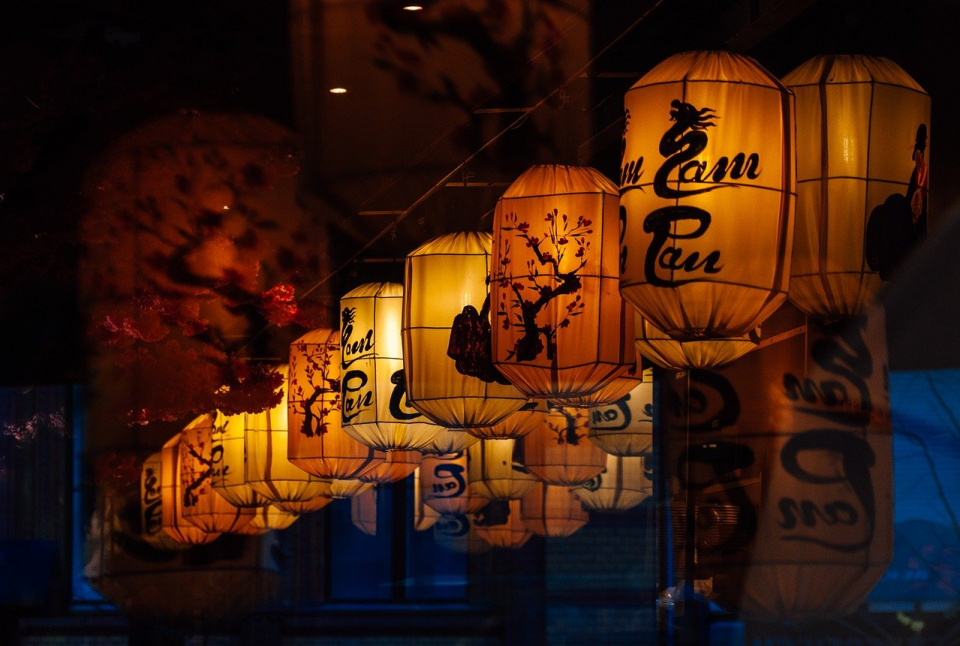 Chińskie lampiony [fot. Pixabaya]
