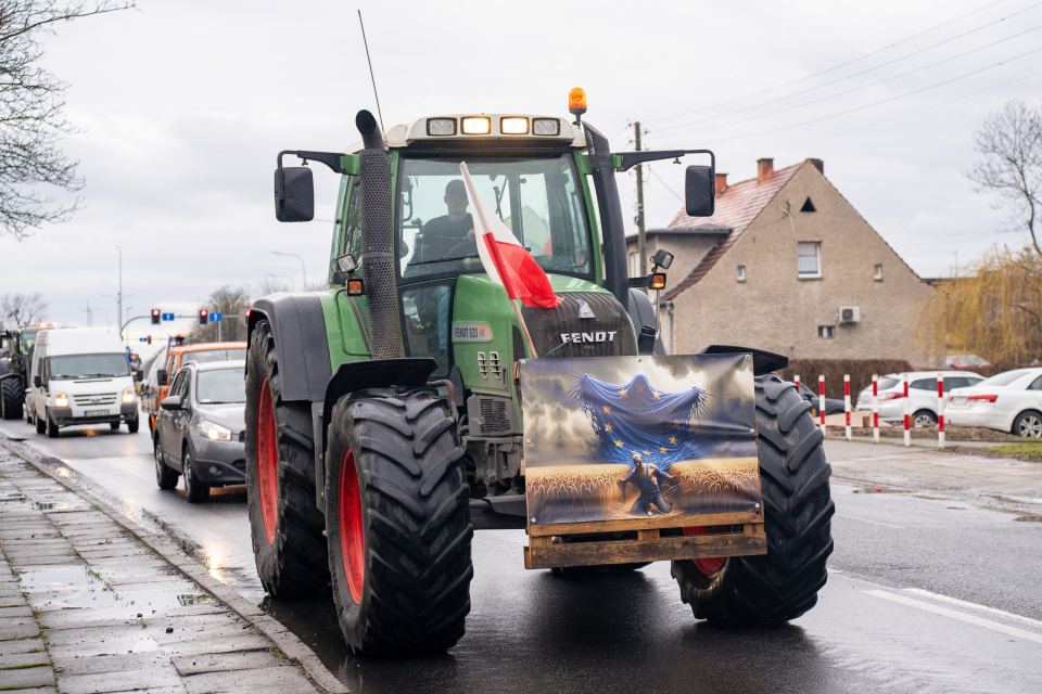 Protesty rolników w Opolu [fot. Adam Dubiński]