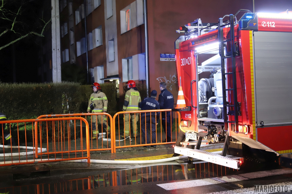 Wybuch gazu w bloku w Opolu fot. Mario