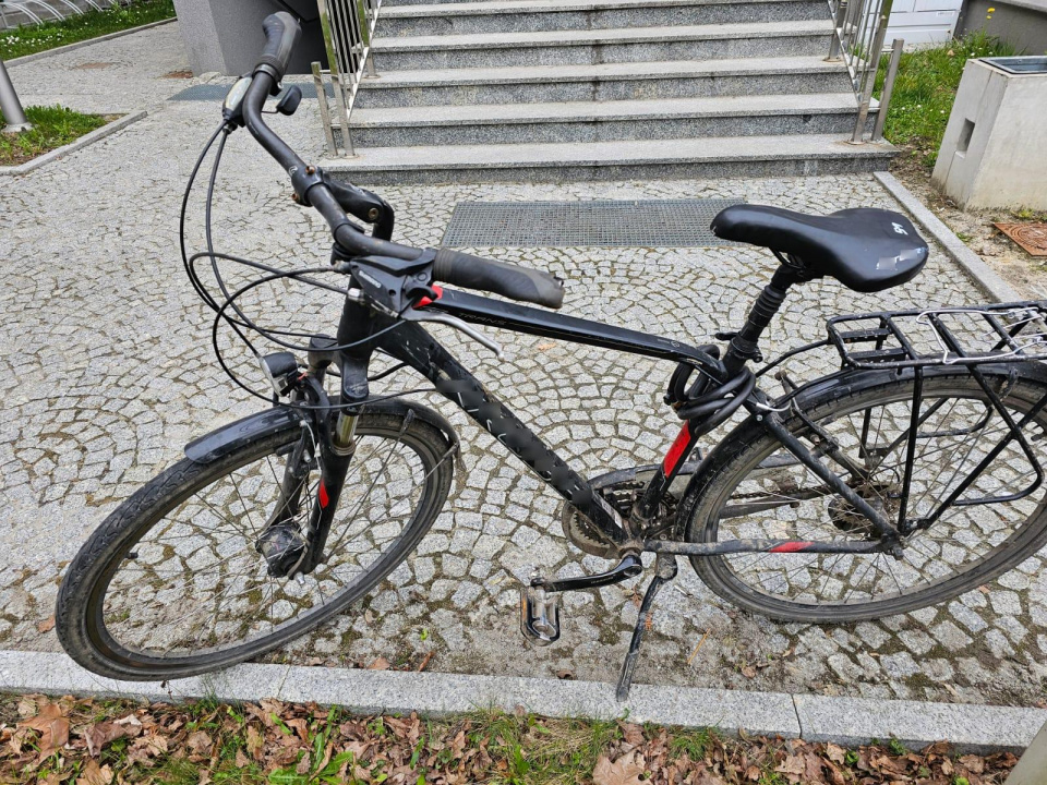 Skradziony rower fot. policja Brzeg