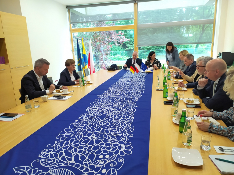 Wizyta delegacji niemieckiej w Opolu [fot. Witold Wośtak]