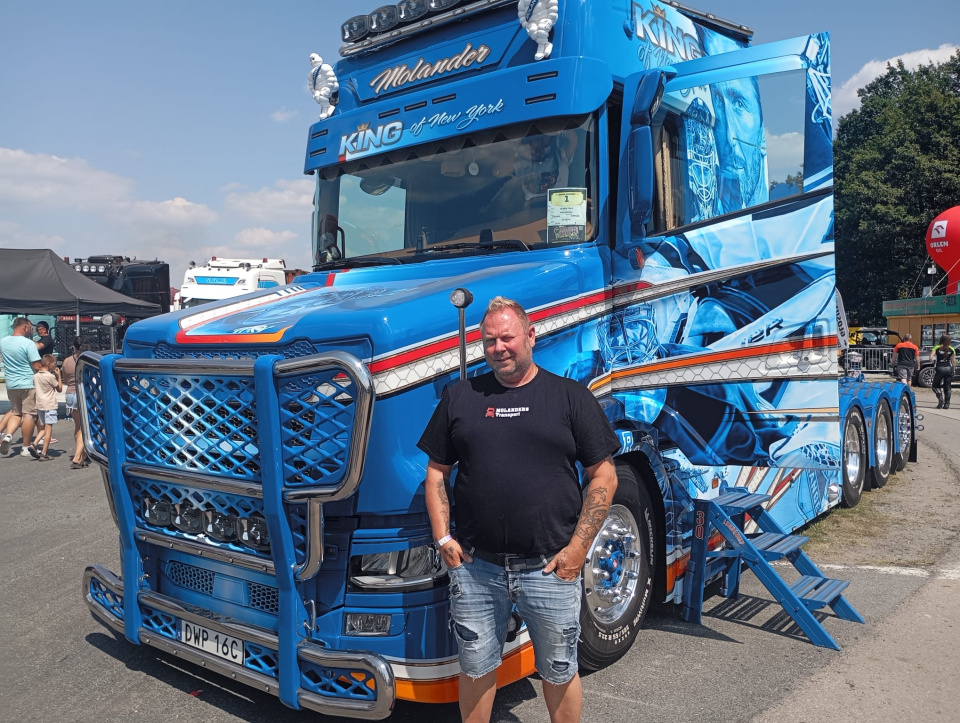 Najpiękniejsza ciężarówka na tegorocznym Master Truck Show [fot. Adam Wołek]