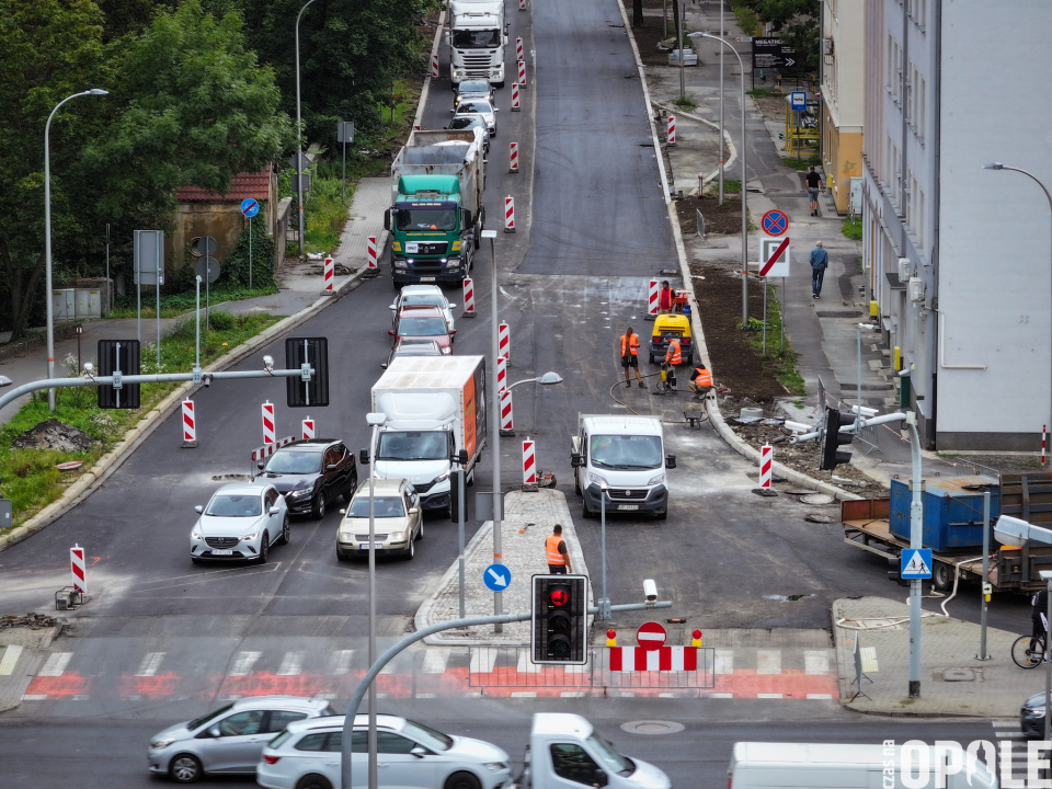 Remont ul. Wrocławskiej fot. MZD w Opolu