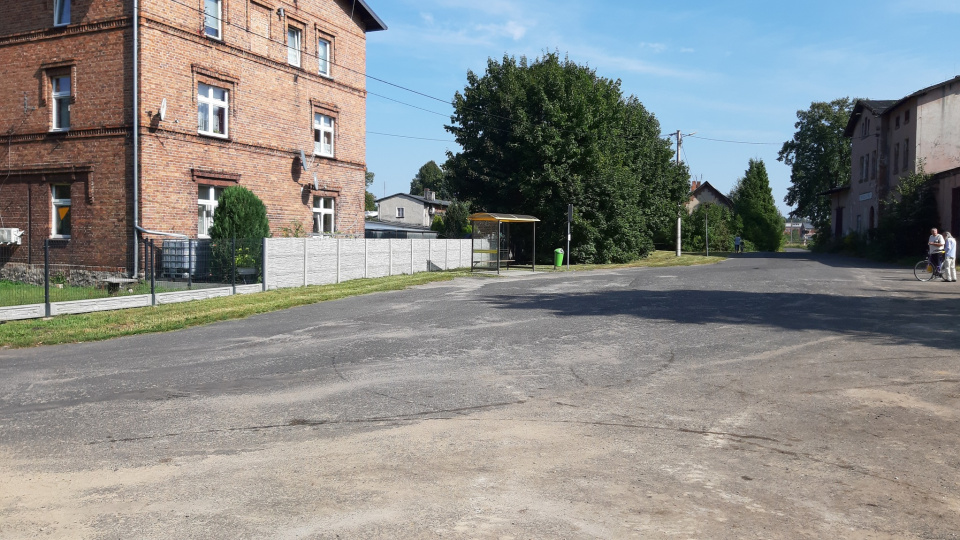 Kolonowskie - okolice przyszłego centrum przesiadkowego [fot. Gmina Kolonowskie]