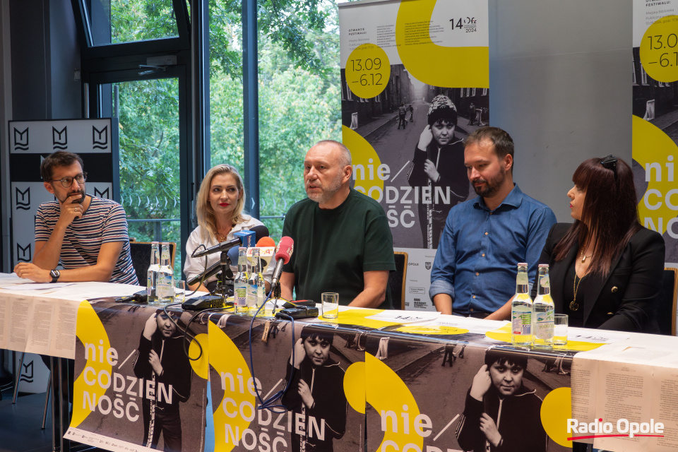 Konferencja prasowa przed 14. Opolskim Festiwalem Fotografii [fot. Jędrzej Łuczak]