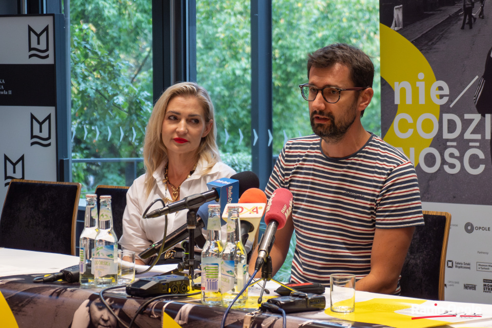 Konferencja prasowa przed 14. Opolskim Festiwalem Fotografii [fot. Jędrzej Łuczak]