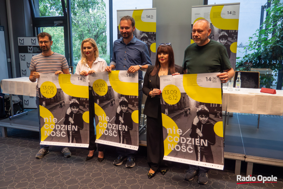 Konferencja prasowa przed 14. Opolskim Festiwalem Fotografii [fot. Jędrzej Łuczak]