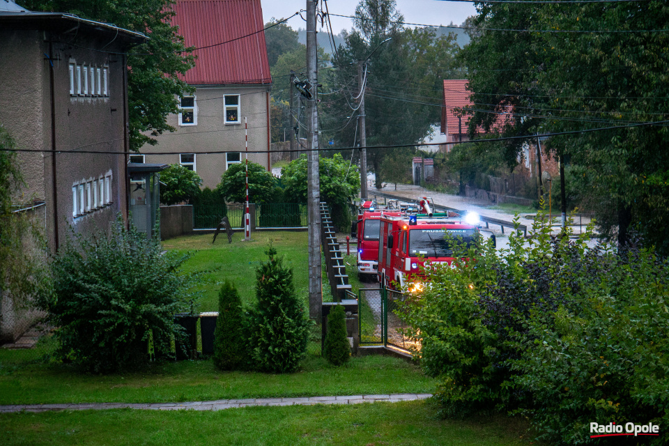 Interwencja strażaków w Nowym Świętowie [fot. Adam Dubiński]