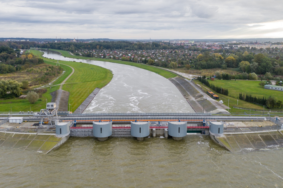 Zrzuty z Jeziora Nyskiego fot. RZGW we Wrocławiu