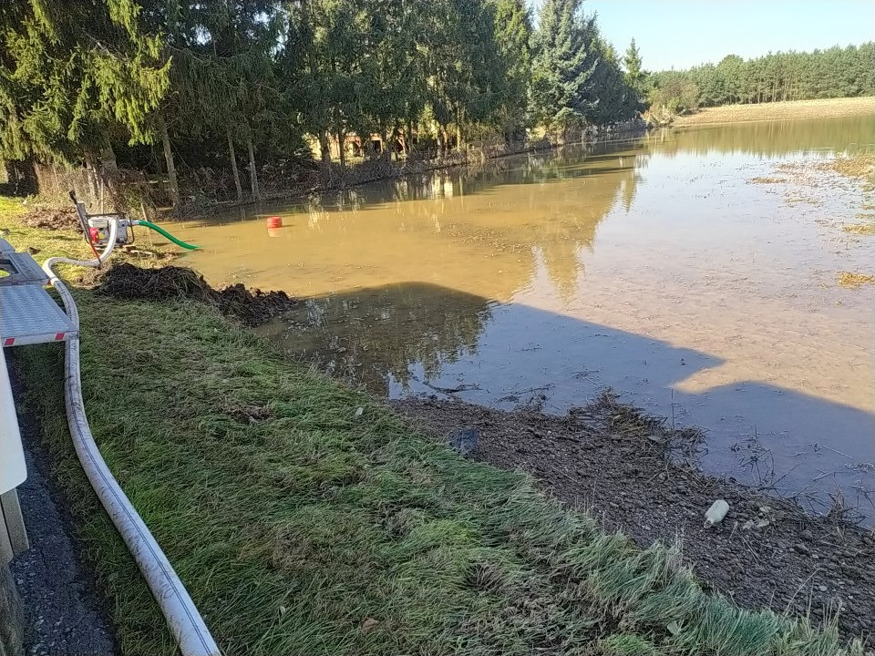 Skutki powodzi w Głębocku, 20.09.2024 r. [fot. Witold Wośtak]