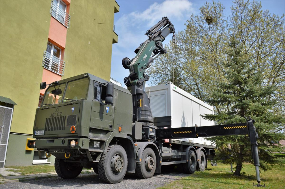 Kontenery opolskich logistyków fot. 10 Opolska Brygada Logistyczna