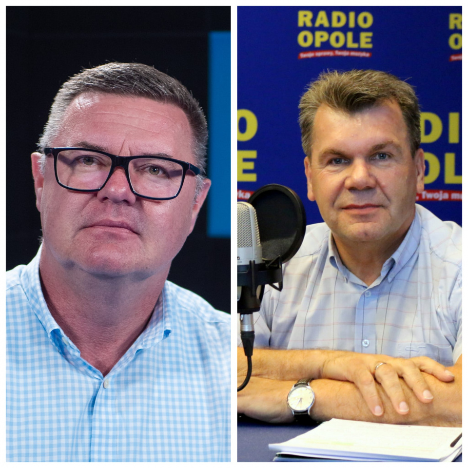 Bogdan Wyczałkowski i Grzegorz Sawicki [fot. Radio Opole]