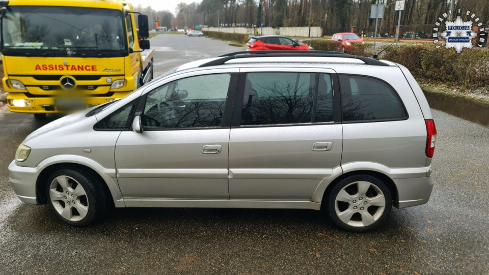 Policjanci ze Strzelec Opolskich zatrzymali pijanego kierowcę [fot. KPP Strzelce Opolskie]