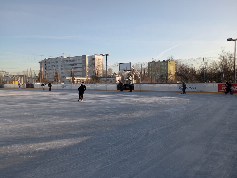 Lodowisko przy Toyota Park [fot. Adam Wołek]