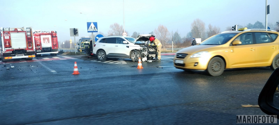 Wypadek na ul. Częstochowskiej fot. Mario