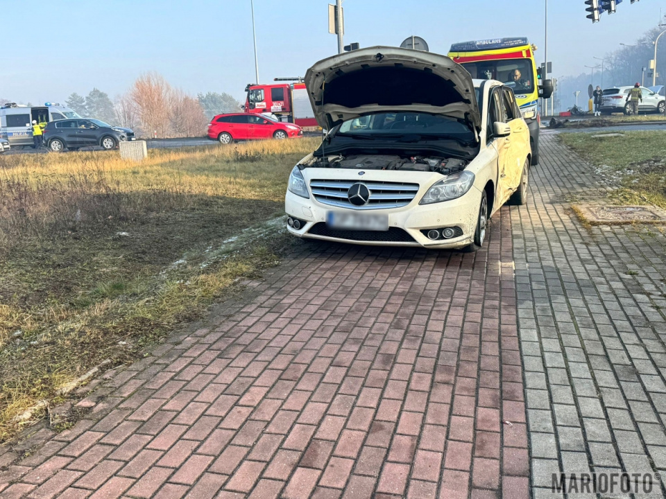 Wypadek na ul. Częstochowskiej fot. Mario