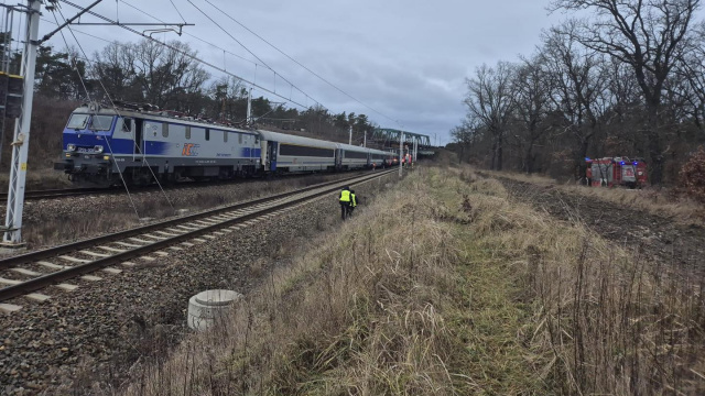 Ewakuacja pociągu Intercity. Prawie 300 osób przesiadło się do innego składu