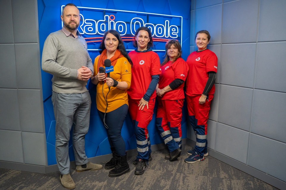 Grupa Wsparcia Humanitarnego w Radiu Opole [fot. Marcin Boczek]