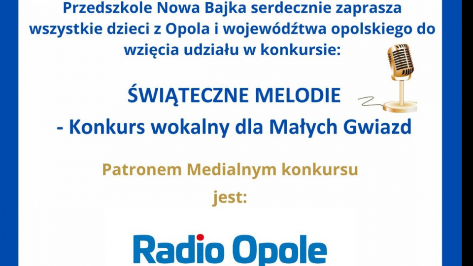 Konkurs Świąteczne Melodie [fot. organizator]