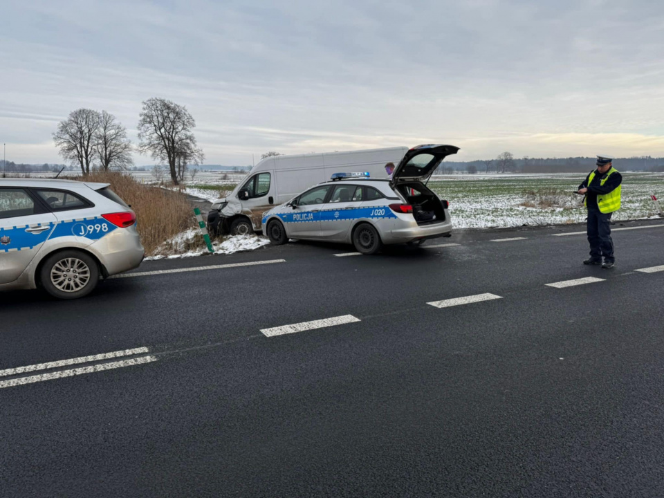 Wypadek na obwodnicy Opola fot. Mario