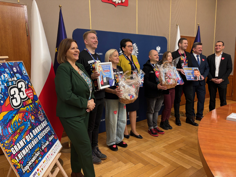 Opolski Urząd Wojewódzki zagra z WOŚP [fot. Jakub Biel]