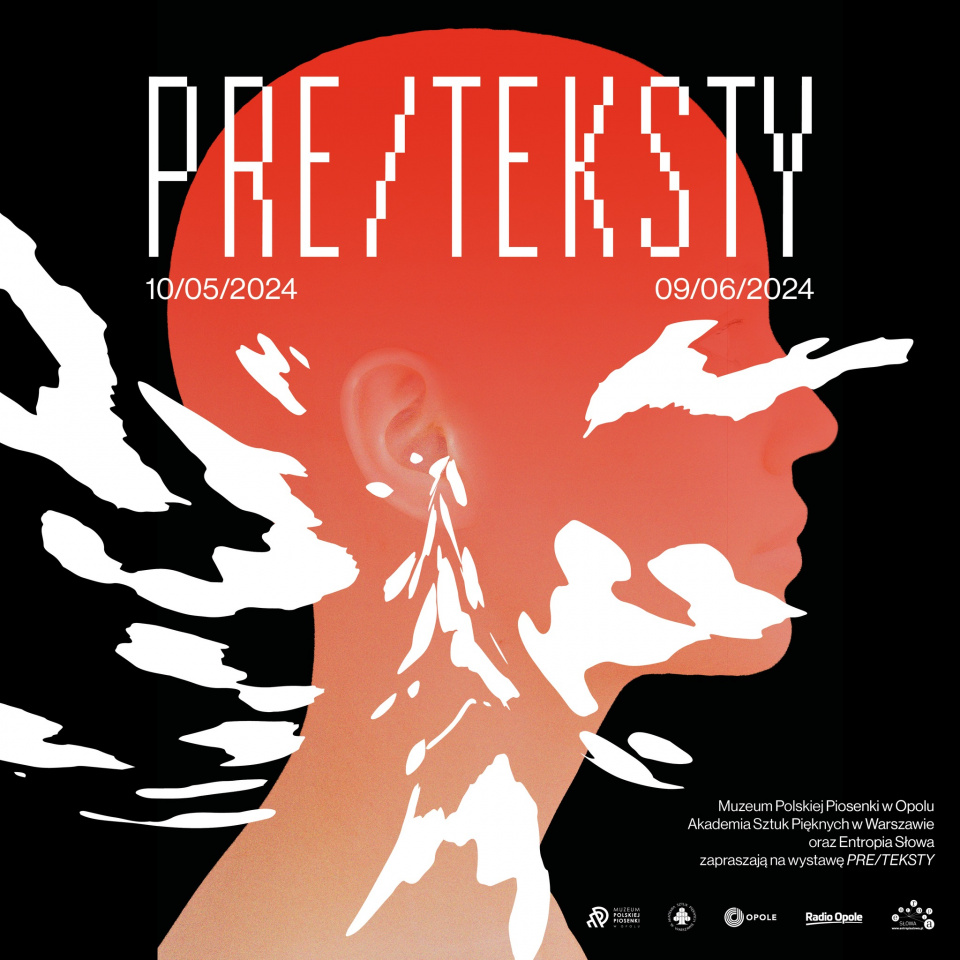 PRE/TEKSTY to najnowsza wystawa, którą od soboty (11 maja) będzie można oglądać w Muzeum Polskiej Piosenki w Opolu [fot. materiały organizatora]