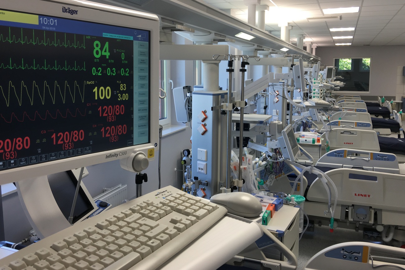 W nyskim szpitalu działają już dwa OIOM-y. Jesteśmy przygotowani jeszcze na 6 miejsc z respiratorami