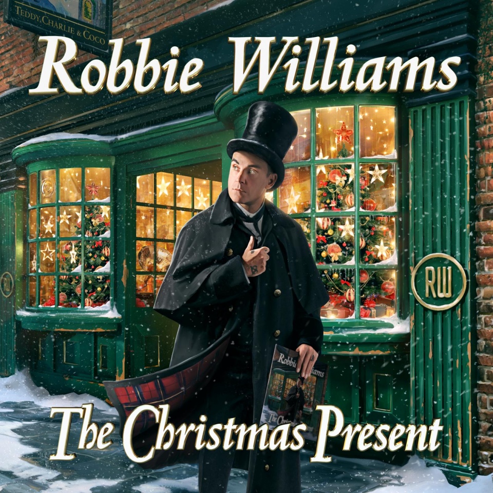 Robbie Williams The Christmas Present album cover